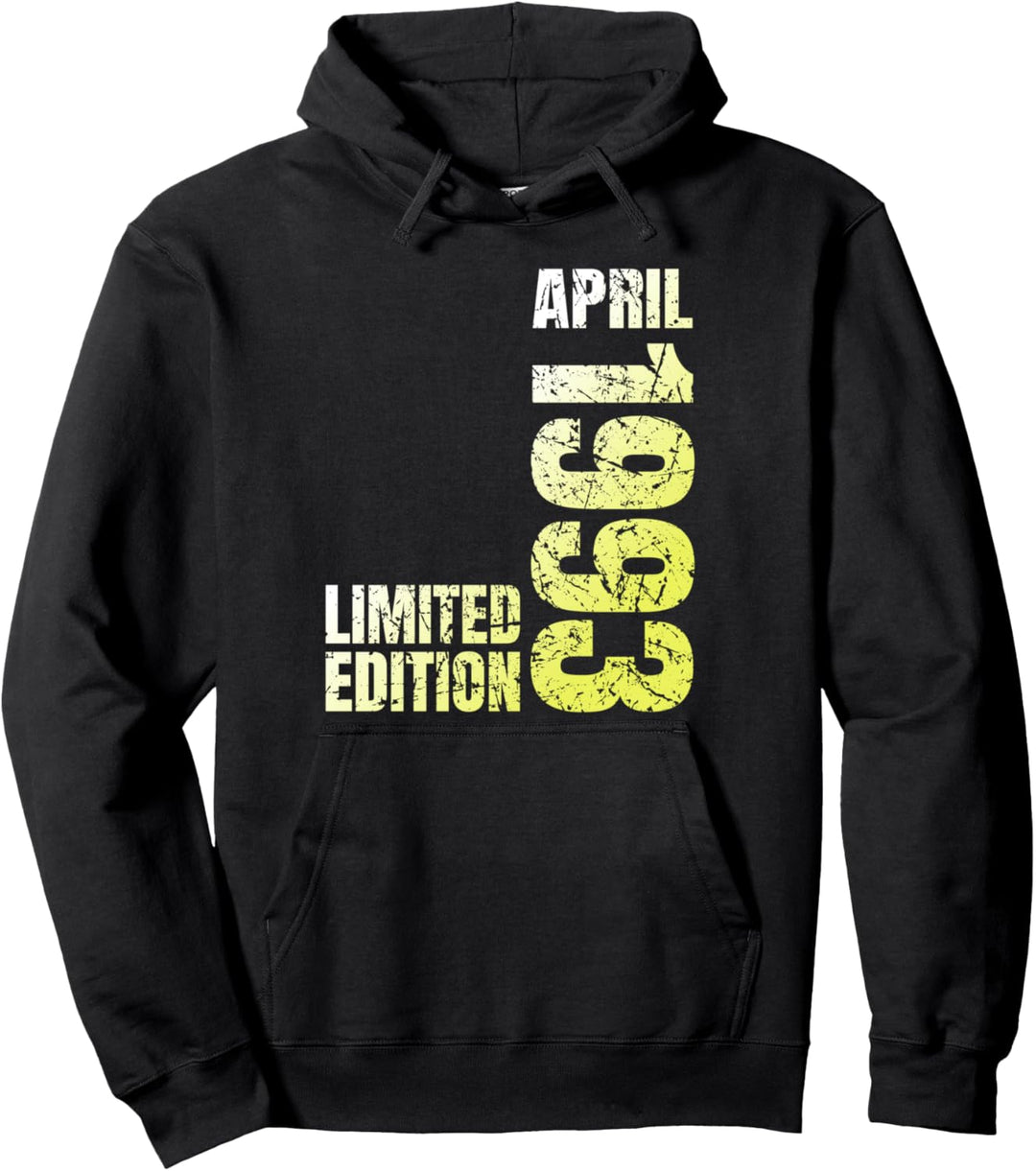31. April, Jahrgang 1993, limitierte Auflage, 31. Geburtstag Pullover Hoodie