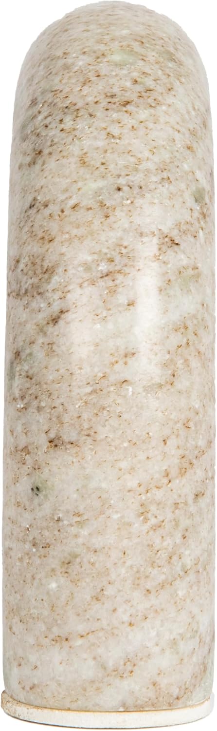 Creative Co-Op Marmorbogen Tischregal, Beige Akzentdekor, Beige