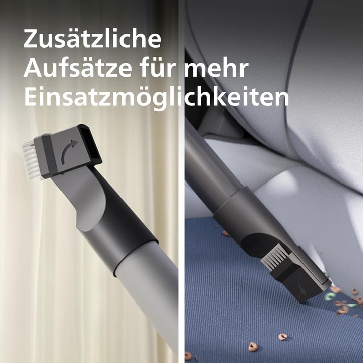 Philips Series 2000 Bodenstaubsauger mit Beutel – Kompakt & Leicht, 800W Motor, HEPA-Filter fängt 99