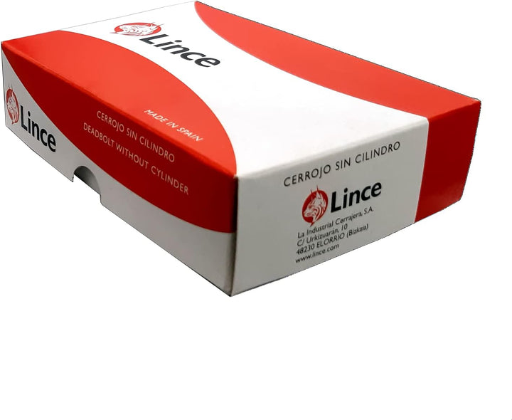 Lince 5019D9 Riegelschloss ohne Zylinder, 2940, verchromt