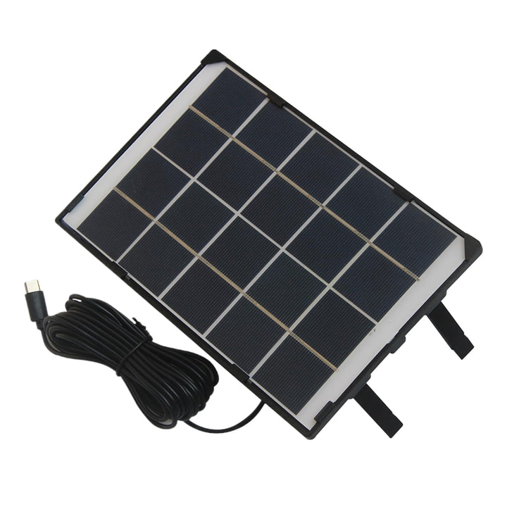 Tragbares Sonnenenergie Ladegerät, 30W 5V Type-C Tragbare Powerbank, USB Panel mit Kabel und hoher E