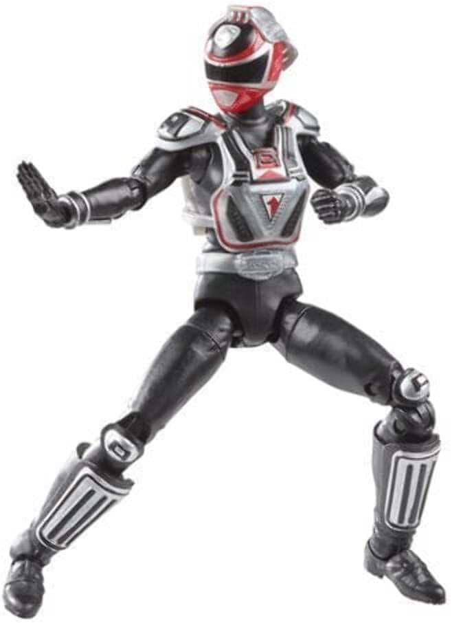 Power Rangers Lightning Collection S.P.D. A-Squad Roter Ranger Premium Action-Figur (15 cm) zum Samm