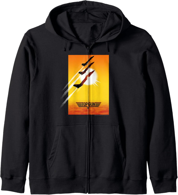 Top-Gun-Plakat Kapuzenjacke