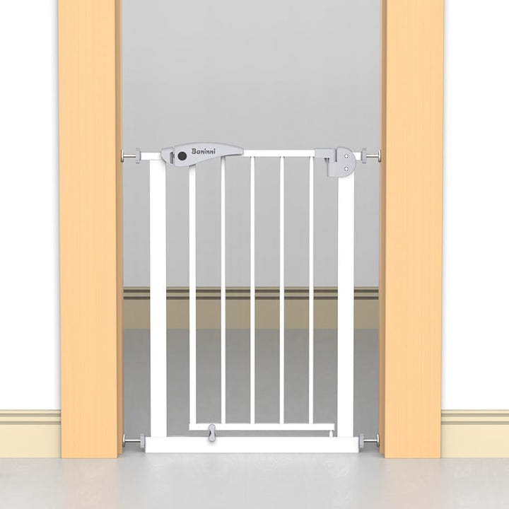 Baninni Sicherheitsbarriere Mimi, von 58 bis 67 cm, Farbe: Weiss
