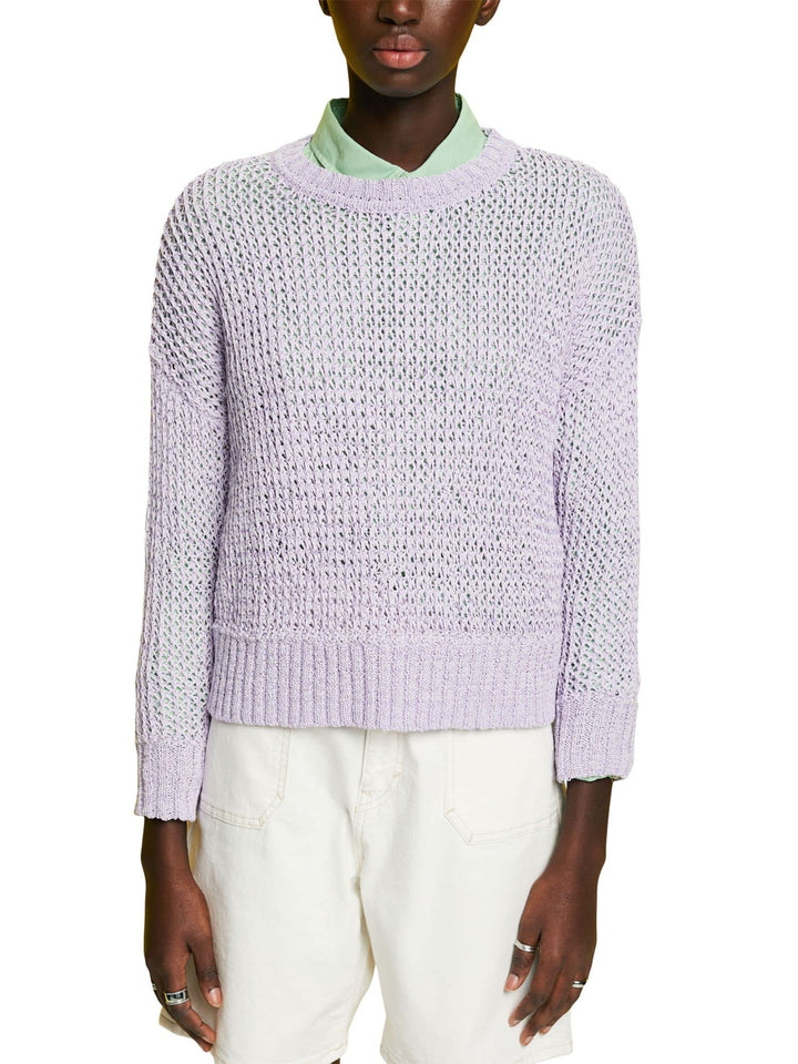 ESPRIT Damen 033eo1i308 Pullover XL 573/Lavender 4, XL 573/Lavender 4