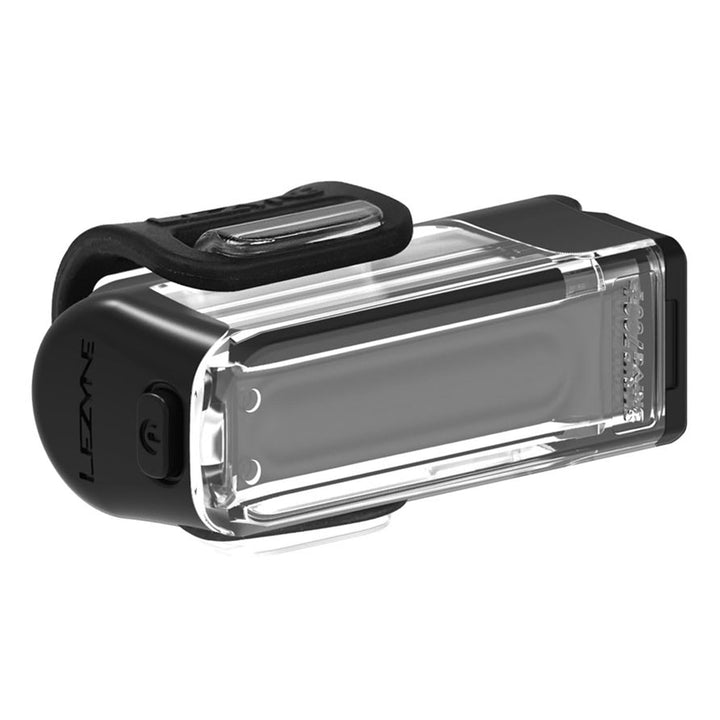 LEZYNE Strip Drive Fahrrad-Frontlicht, wiederaufladbar, 520 mAh, IPX7, wasserdicht, weisses LED-Fron