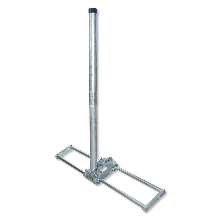Dachsparrenhalter ZHQ 18/110 | Steckmast 110cm | Mastdurchmesser 48mm | Für Sat Spiegel bis 100cm |