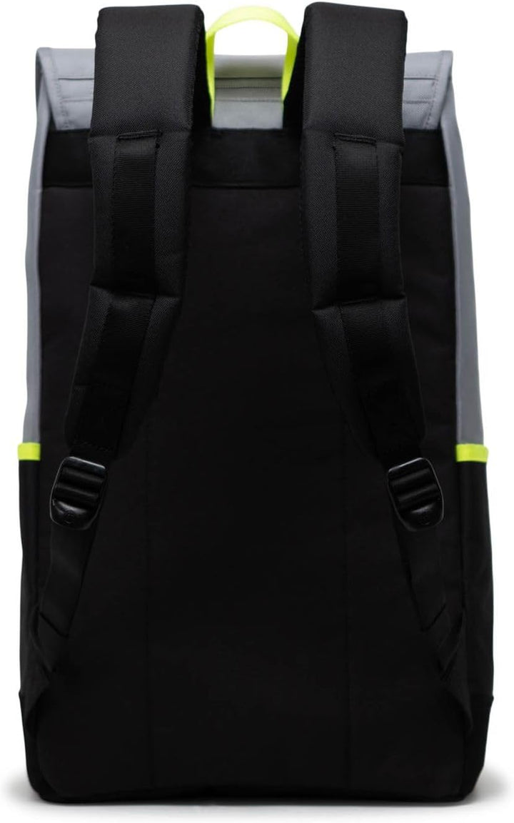 Herschel Unisex Retreat Pro Tasche Stück Grey/Black/Safety Yellow, St&#xFC;ck Grey/Black/Safety Yell