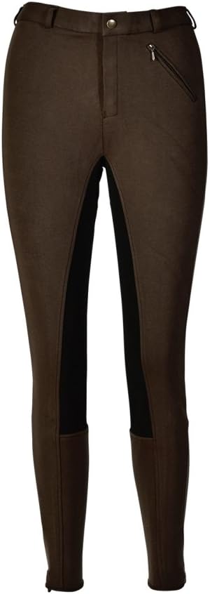 Busse Reithose NEWA-Kids Kindergrösse 122, braun (schwarz)