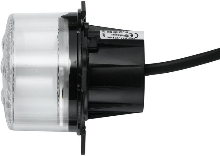 HELLA - LED-Rückfahrscheinwerfer - 24V - Anbau - 3-Punkt Befestigung - Kabel: 500mm - Stecker: offen