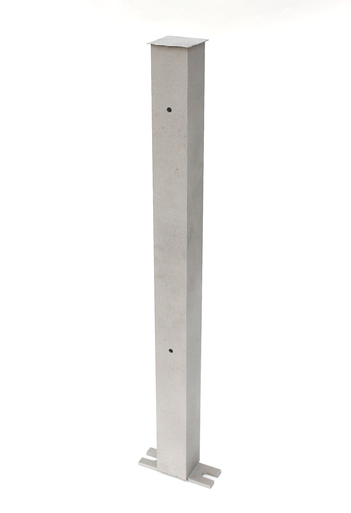 Pfosten aus Aluminium Gartenzaun 80 cm Zaunelemente Aluzaun Alu Pfosten, Pfosten