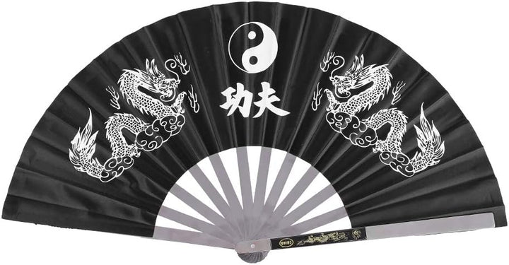 VGEBY1 Tai Chi Fächer, Faltbare Kung Fu Fan Edelstahl Fester Chinese Tai Chi Hand Fächer für Art Dek