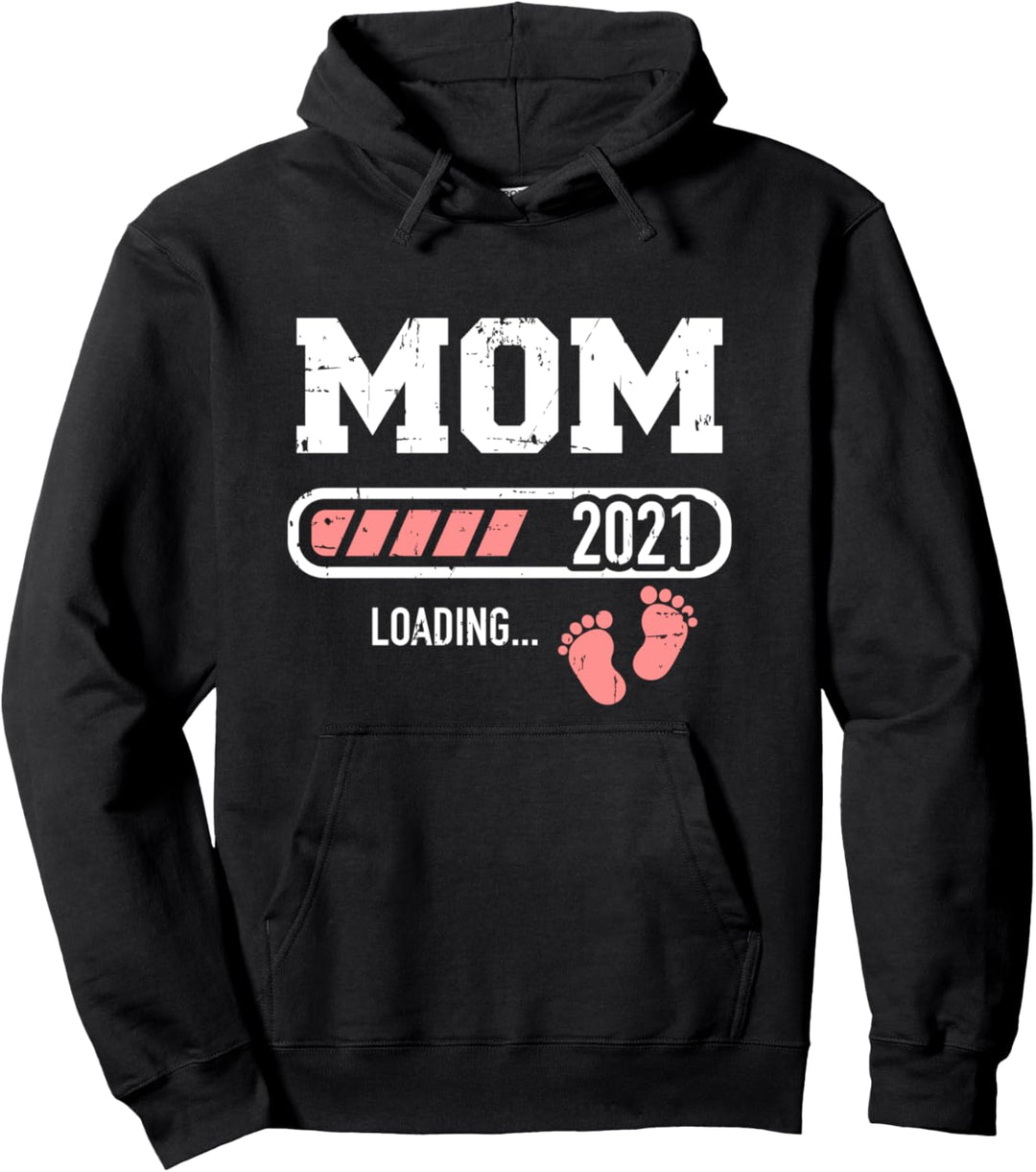Mama Mutter 2021 Ladebalken Pullover Hoodie