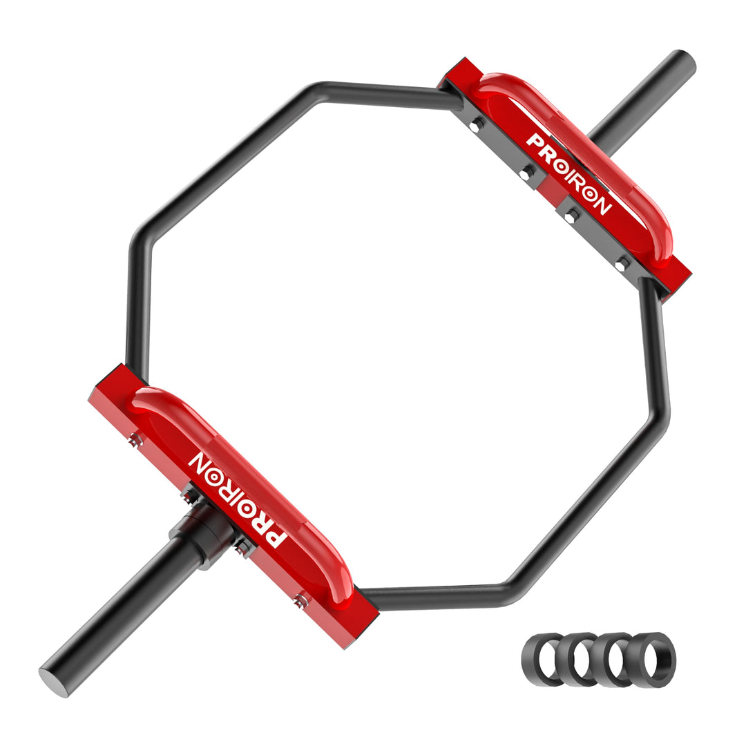 PROIRON Hexagon Hantelstange, Hex Bar Trap Bar Hexagon Hantelstange Olympic Bar Hexagon Stange für K