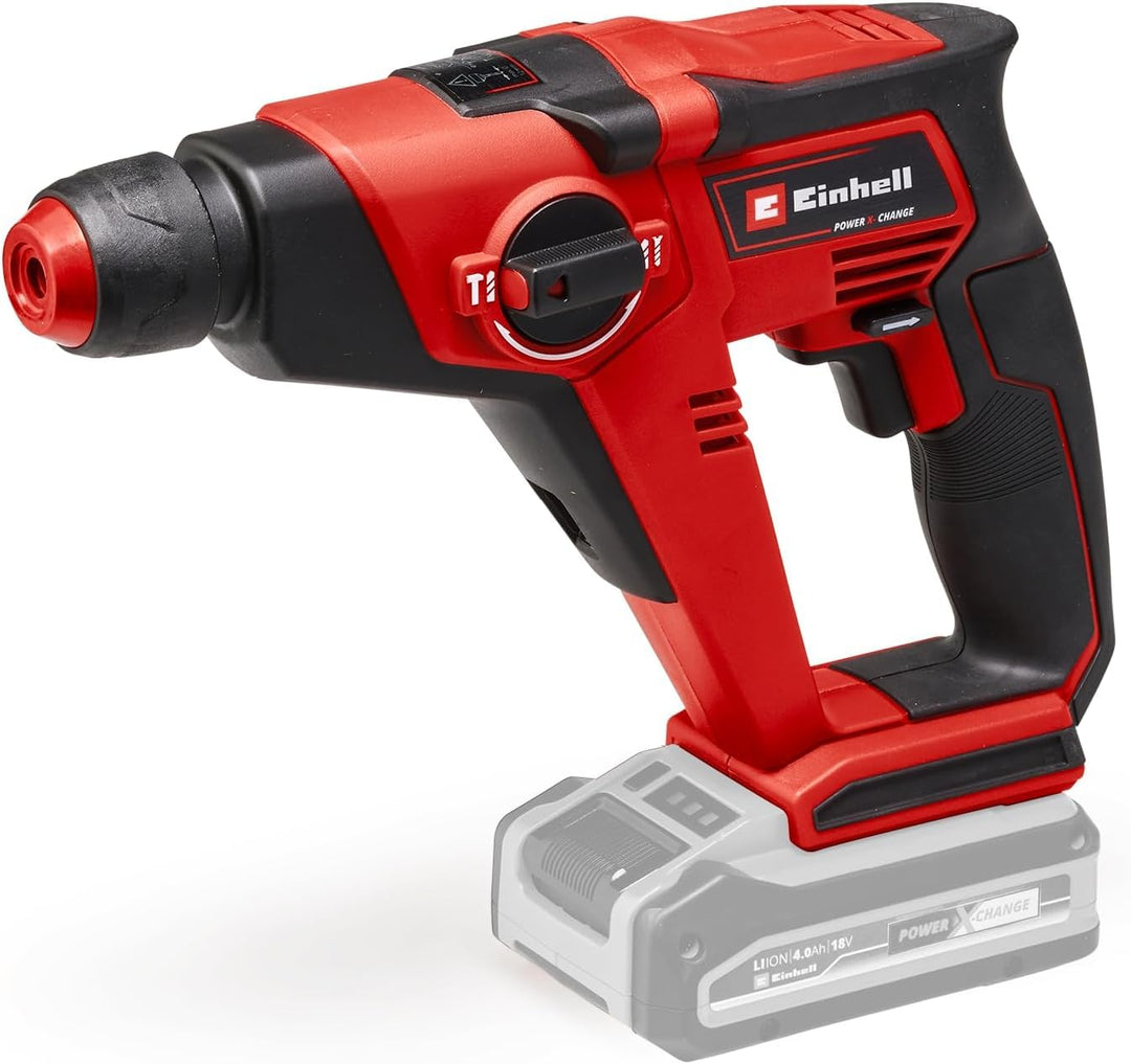 Einhell Akku-Bohrhammer TE-HD 18/12 Li-Solo Power X-Change (Lithium-Ionen, 18 V, 1,3 J, Bohrleistung