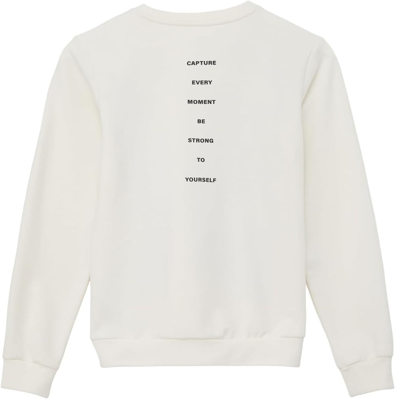 s.Oliver Jungen Sweatshirt 140 Weiss, 140 Weiss