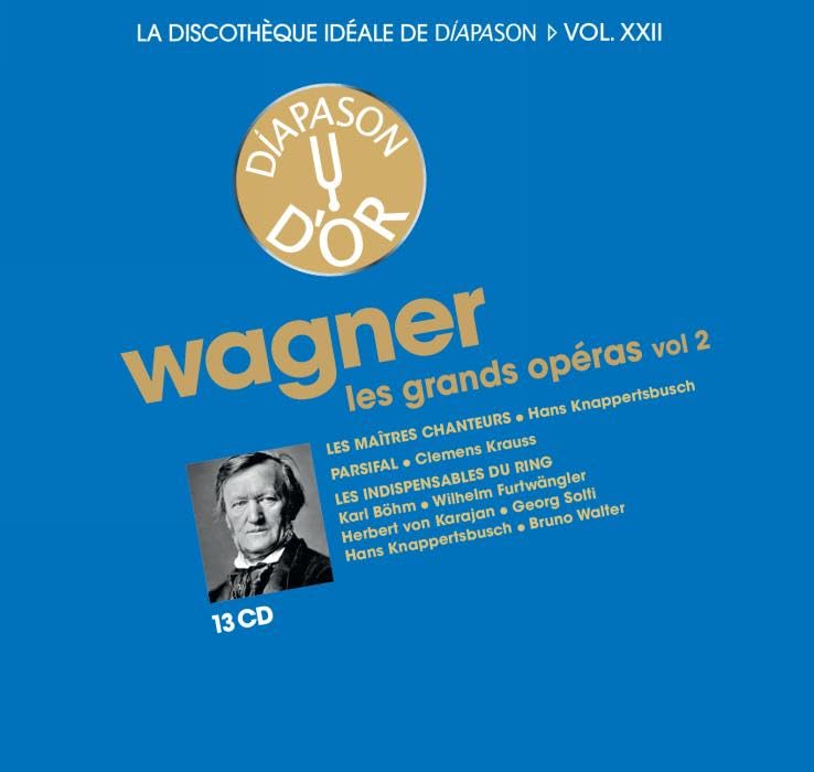 La discothèque idéale de Diapason, vol. 22 / Wagner : Les grands opéras, vol. 2., Audio-CD