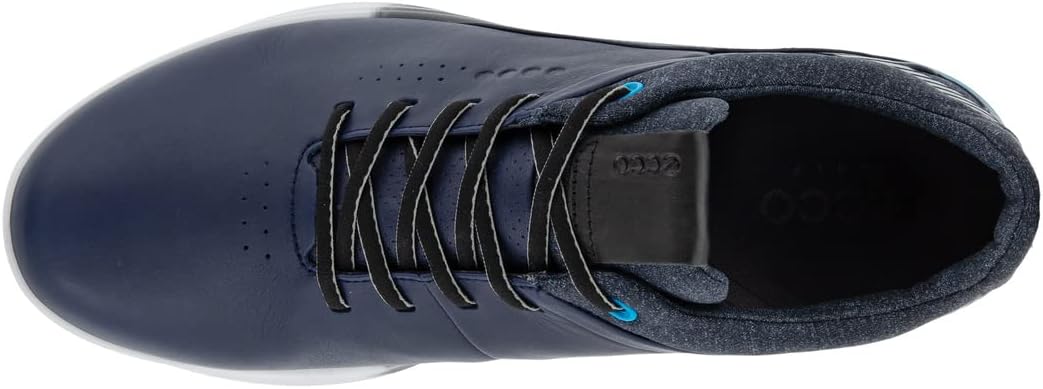 ECCO Damen Three Gore Tex Golfschuh, 41 EU Schmal Mitternachtsblau