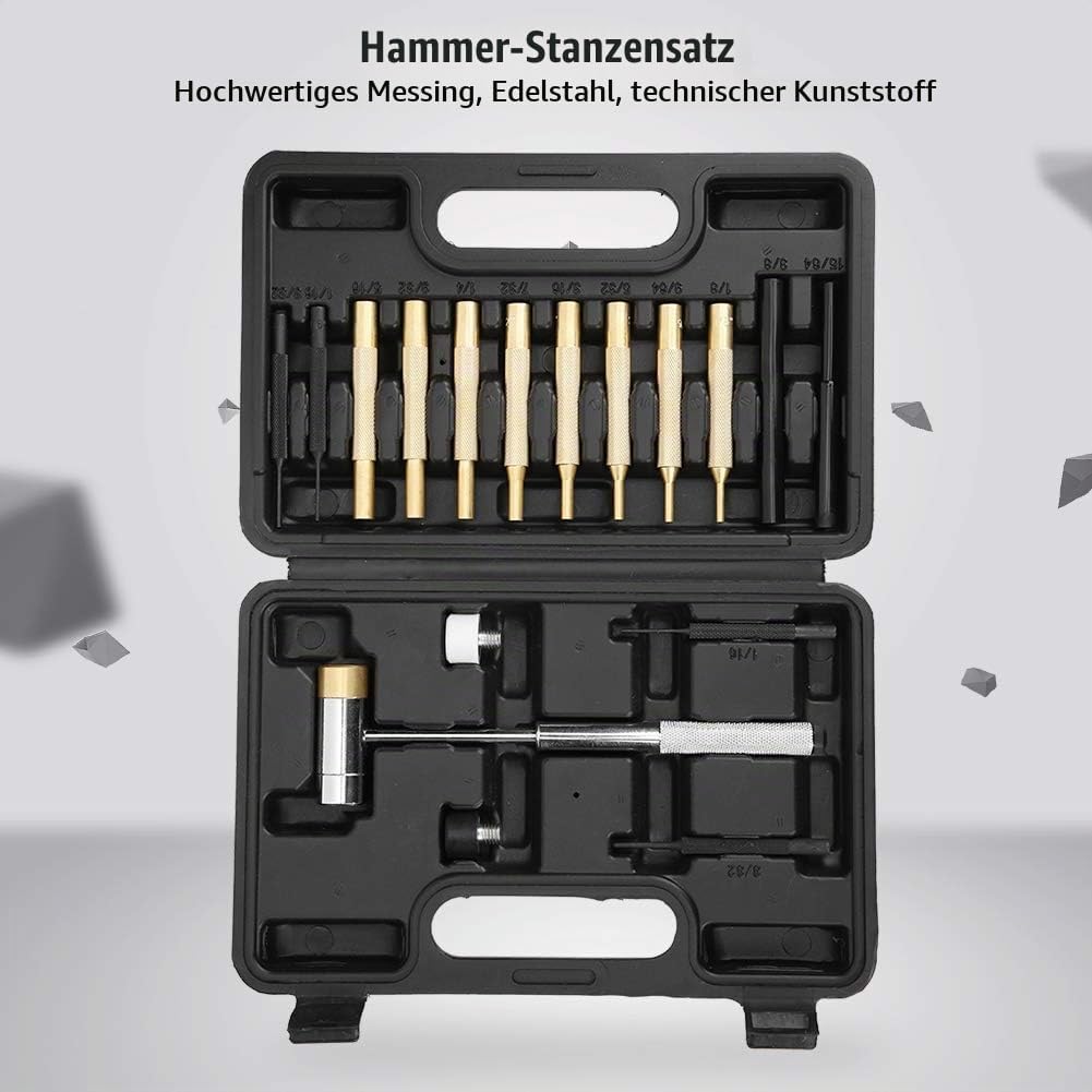 Roll Pin Punch Set, Punch Set, Wartungswerkzeug, Splinttreiber, für die Wartung von Büchsenmachern
