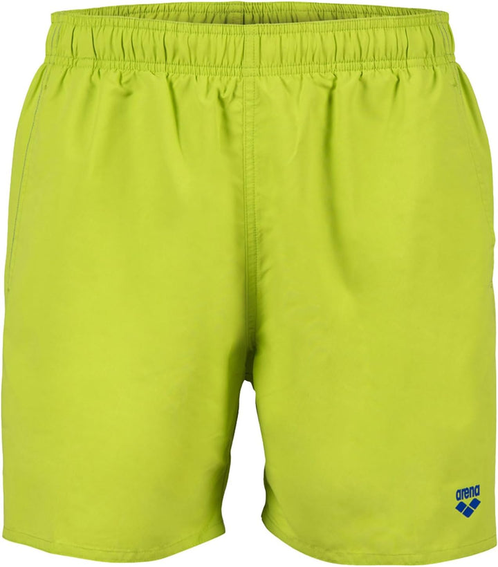 ARENA Herren Fundamentals Boxer R Swim Trunks M 688 Soft Green-neon Blue, M 688 Soft Green-neon Blue