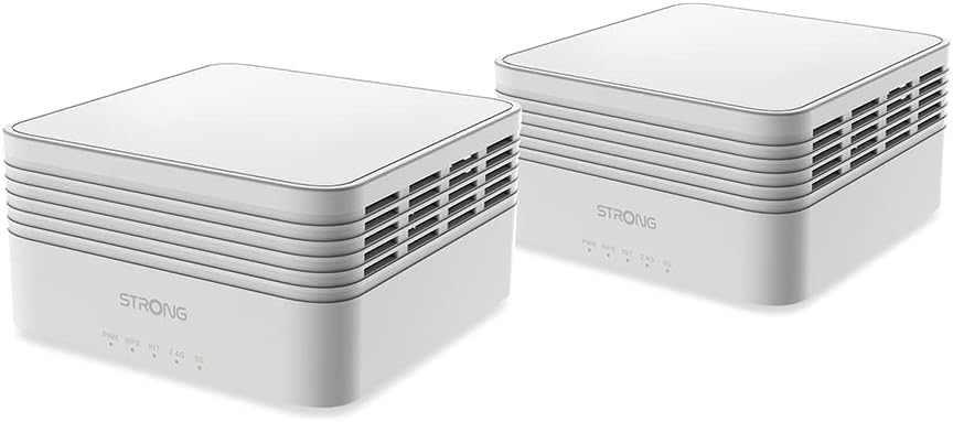 STRONG Atria Wi-Fi Mesh AX3000 Add-On - WLAN-Verstärker für Flächenabdeckung & Geschwindigkeit, Wi-F