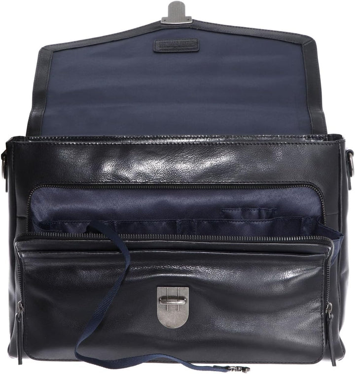 Leonhard Heyden Roma Aktentasche Leder 39 cm Laptopfach