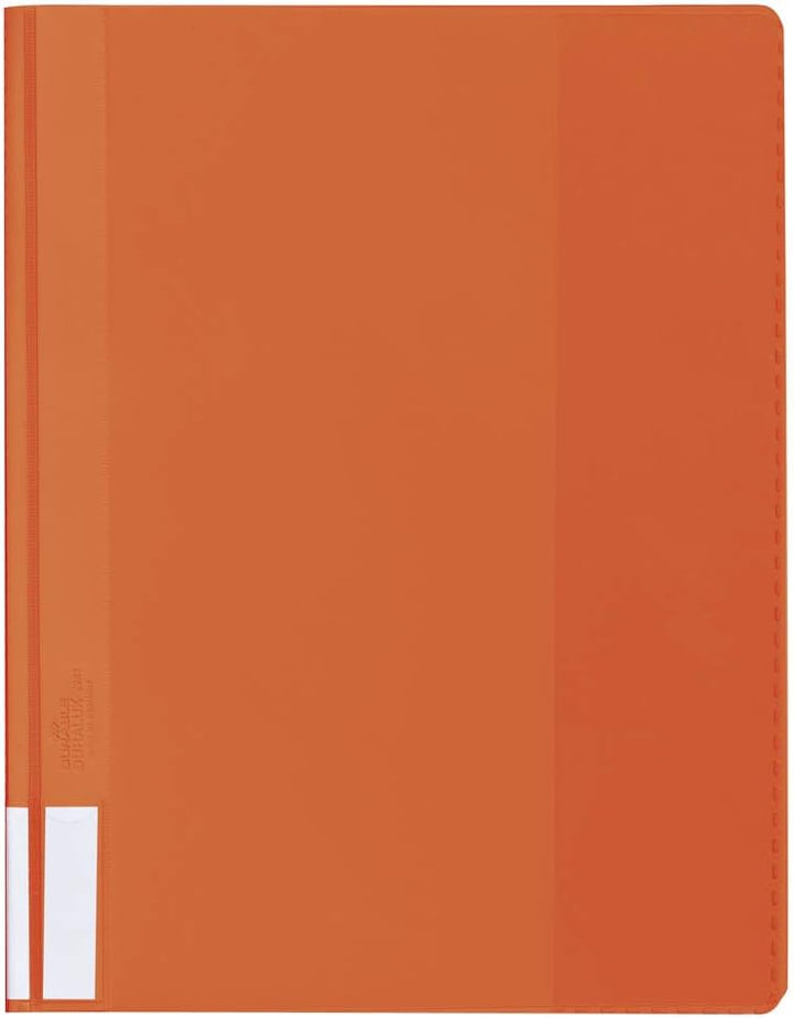 Durable Sichthefter Trend 2013, für Din A4, Überbreite, 25-er Packung, orange, 268109, orange