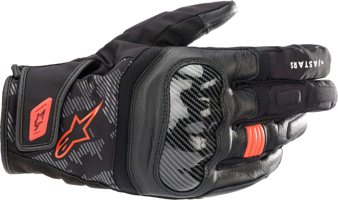 Alpinestars SMX Z Drystar Motorradhandschuhe (Black/Red,3XL)
