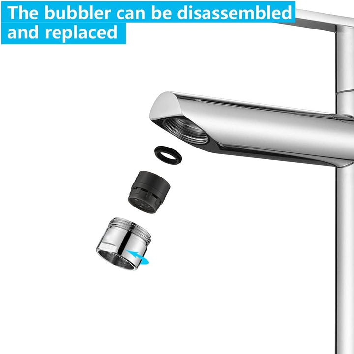 ONECE Kaltwasserhahn Gäste WC Wasserhahn Kaltwasser Standventil Kaltwasserarmatur aus Messing, Klein