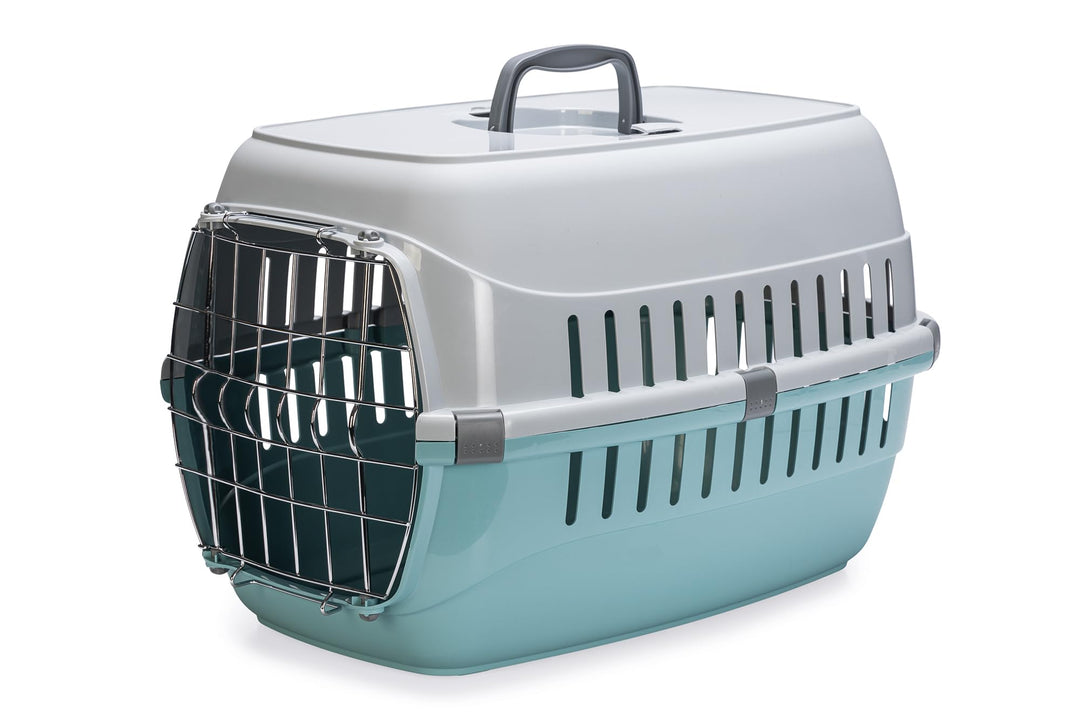 Karlie Eco Transportbox Tourist 2, 56X36X36 cm, Aquamarin Tourist 2 56X36X36 cm, Tourist 2 56X36X36
