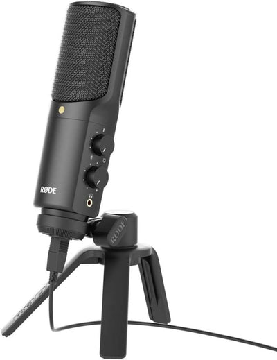 Rode Microphones NT-USB USB-Mikrofonset in Studio-Qualität, mit Profi-Studio-Mikrofonarm Rode PSA-1