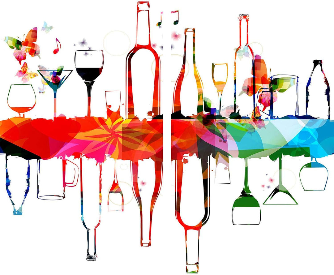 QTA | Herdabdeckplatten Set 2x30x52 cm Ceranfeld Abdeckung Glas Spritzschutz Abdeckplatte Glasplatte