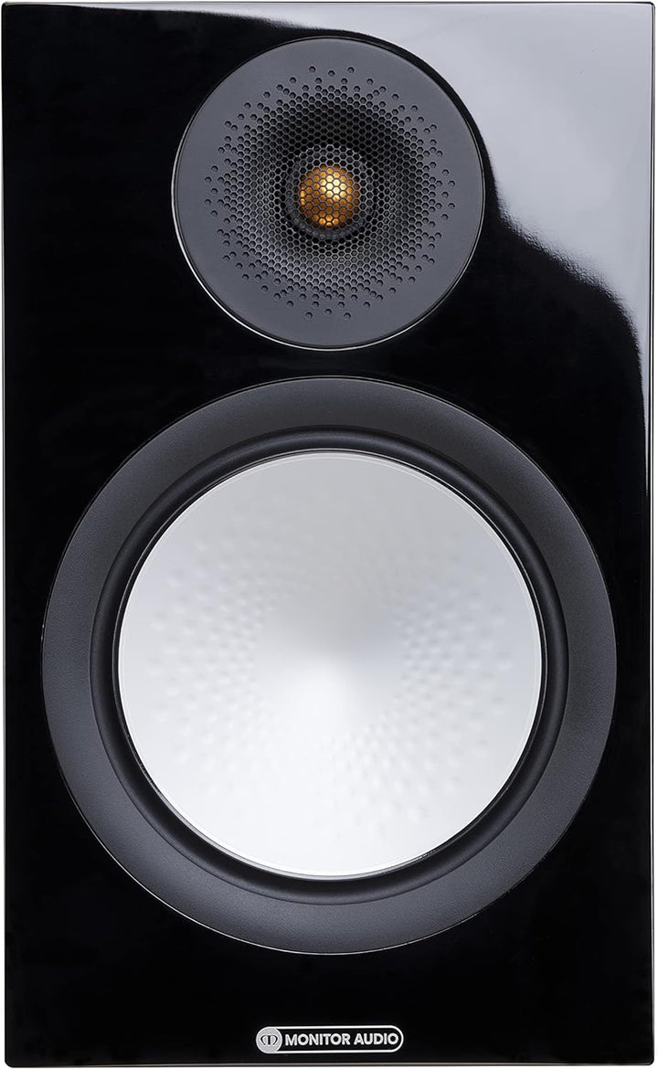 Monitor Audio Silver 100 New 7G in Schwarz glänzend (Paar)