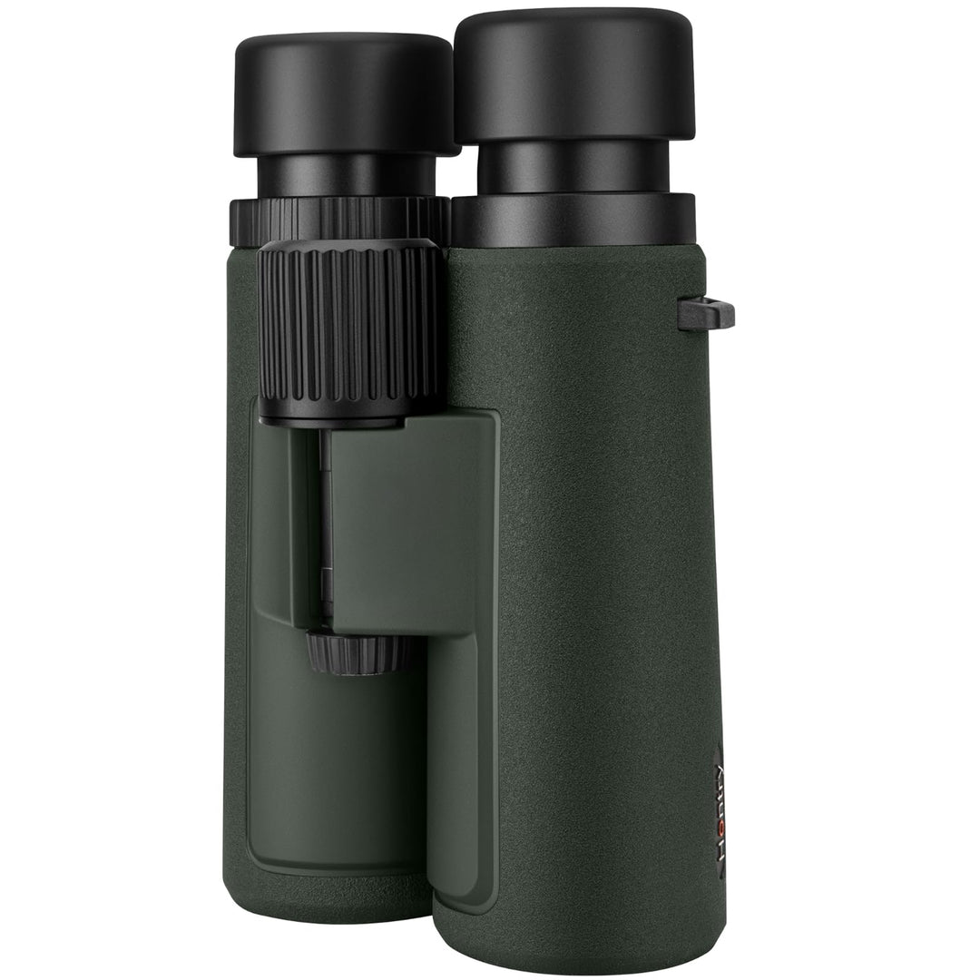 Hontry 10x42 Fernglas für Erwachsene, Kompakte Ferngläser Wasserdicht für Vogelbeobachtung Konzert T