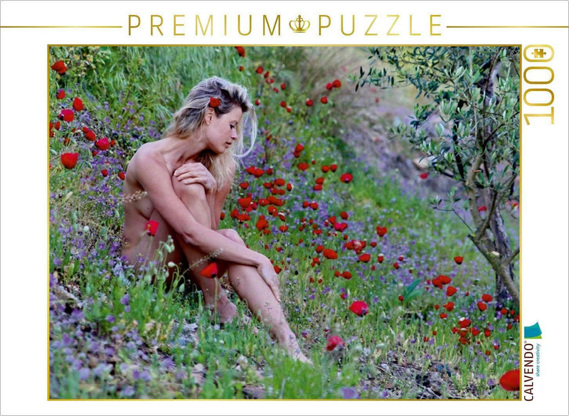 CALVENDO Puzzle Sami im Mohn 1000 Teile Lege-Grösse 64 x 48 cm Foto-Puzzle Bild von Dieter Kittel, 1