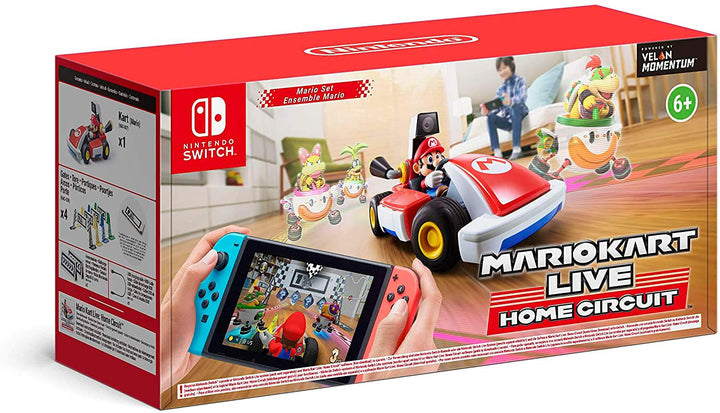 Nintendo Switch V2 32Gb Neon-Rot/Neon-Blau [neues model] + Mario Kart Live: Home Circuit - Mario