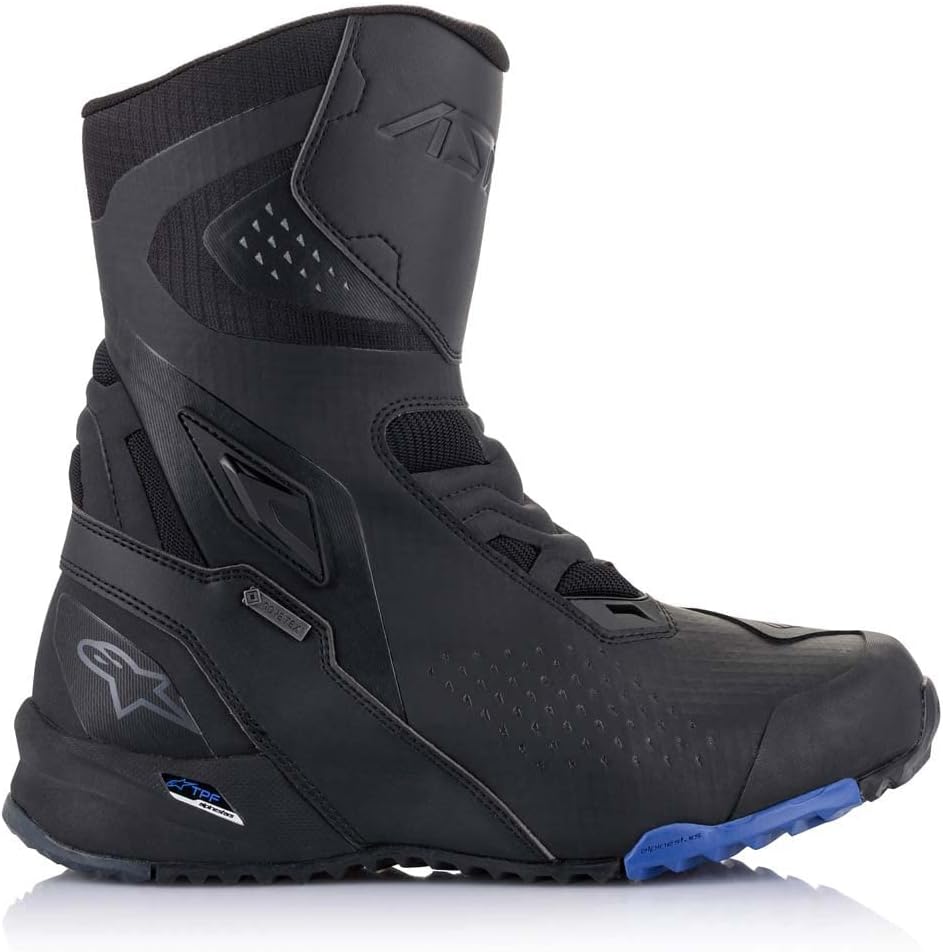 Alpinestars Unisex Rt-8 Gore-tex Boots Black/BlueSchuhe, 42 EU Black Blue
