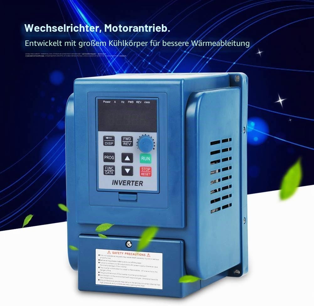 Frequenzumrichter，Jectse 380VAC 4kW 3-phasige PWM-Steuerung Wechselstrom VFD-Wechselrichter VFD Inve