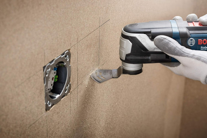 Bosch Professional 6 tlg. Starlock Tauchsägeblatt Set (für Holz, Metall und Multimaterial, Zubehör M