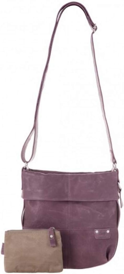 zwei Unicorn U10 Umhängetasche 26 cm violet