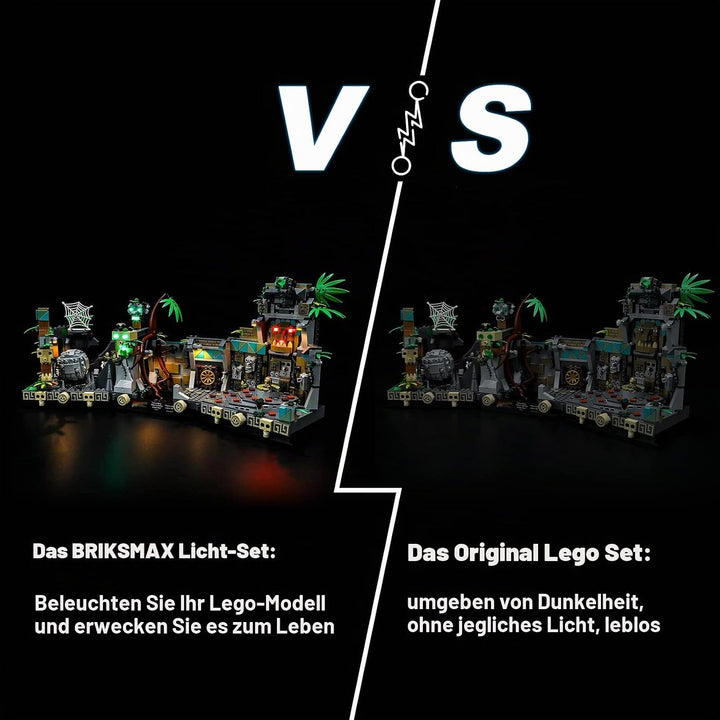 BRIKSMAX 77015 Led Licht für Lego Tempel des goldenen Götzen - Compatible with Lego Disney Bausteine