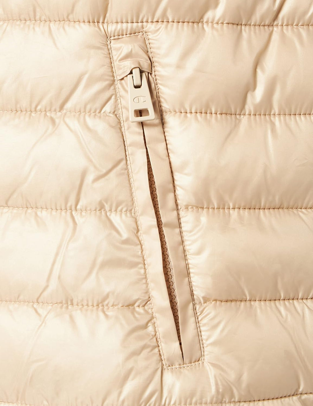 Champion Damen Legacy Outdoor-Small Logo Light Wattierte Weste M Braun Taupe, M Braun Taupe