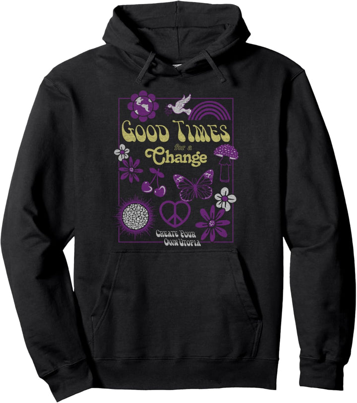 Groovy Good Times Change Pullover Hoodie