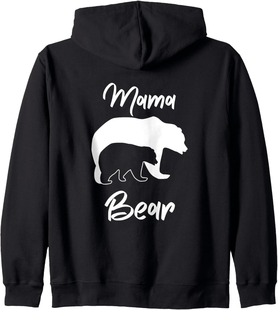 Mama Baer mit Babybär zum Muttertag Kapuzenjacke