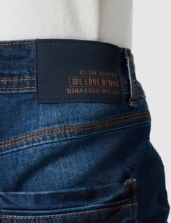 Cecil Damen Toronto Lang Jeans 26W / 32L Mid Blue Used Wash, 26W / 32L Mid Blue Used Wash