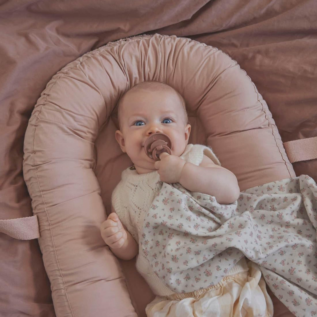 Elodie Details Babynestchen Babynest 78x45x16 Kuschelnest Babys Neugeborene 100% Baumwolle – Blushin