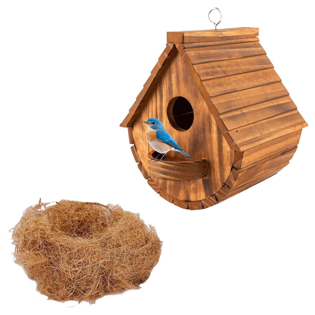 yqdnboiNistkasten, Nisthaus wetterfest und langlebig, Vogelhäuschen, Nistkasten Vogelhaus, Vogelhaus