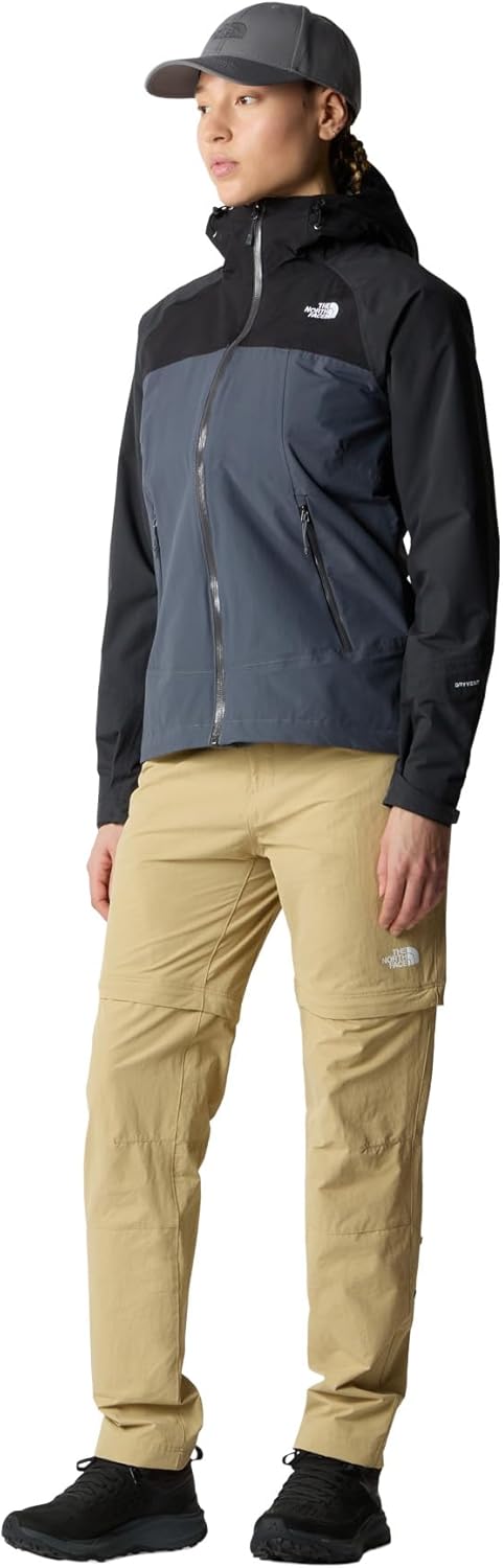 THE NORTH FACE Damen Stratos Jacke XS Vanadis Grey-TNF Black-Asphalt Grey, XS Vanadis Grey-TNF Black