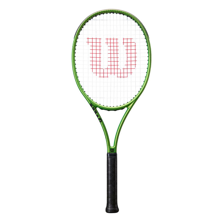 Wilson Blade Feel 100 Graphit-Tennisschläger, Mit BLX-Technologie für Wettkampfspieler, Farbe: Grün,