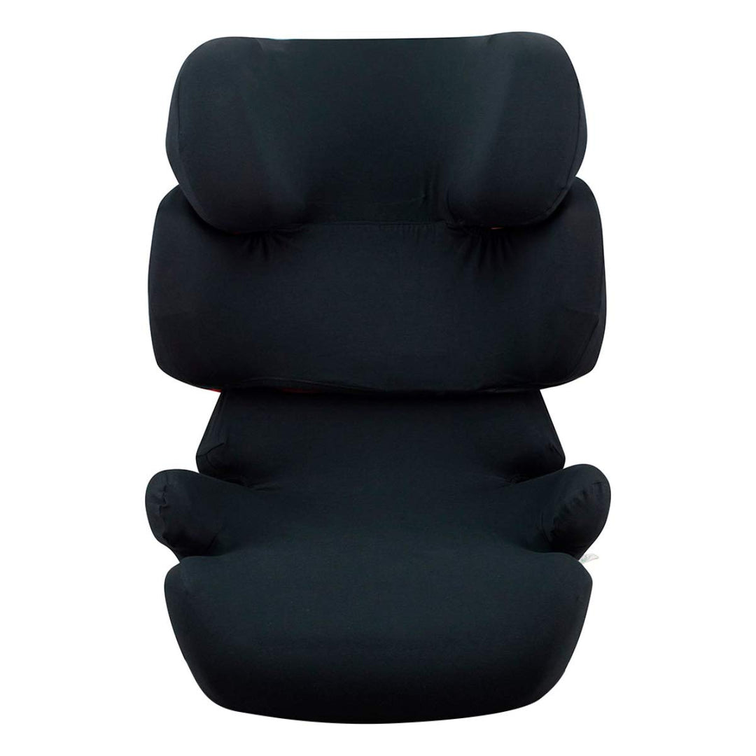 JYOKO KIDS Bezug für Autositz Kompatibel mit Cybex Solution Fix (Black Series), Black Series